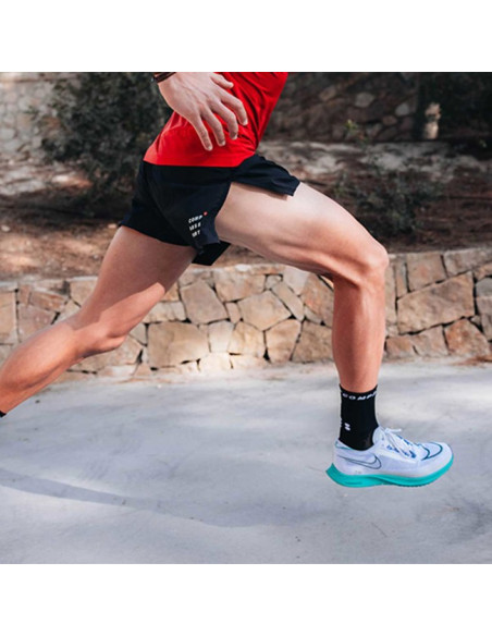 Nadrág Compressport RACING SPLIT SHORT M Black