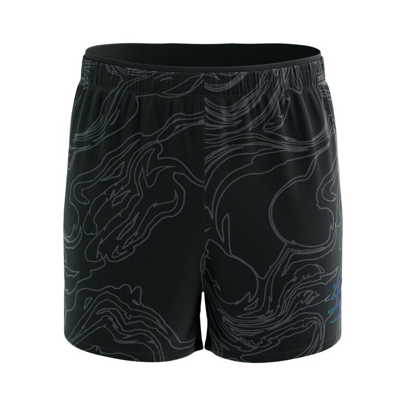 Nadrág Compressport PERFORMANCE M AURORA Black/Aurora