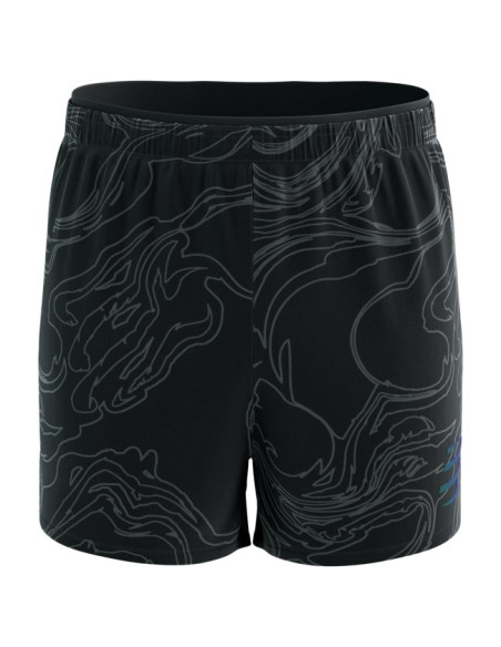 Calças Compressport PERFORMANCE M AURORA Black/Aurora