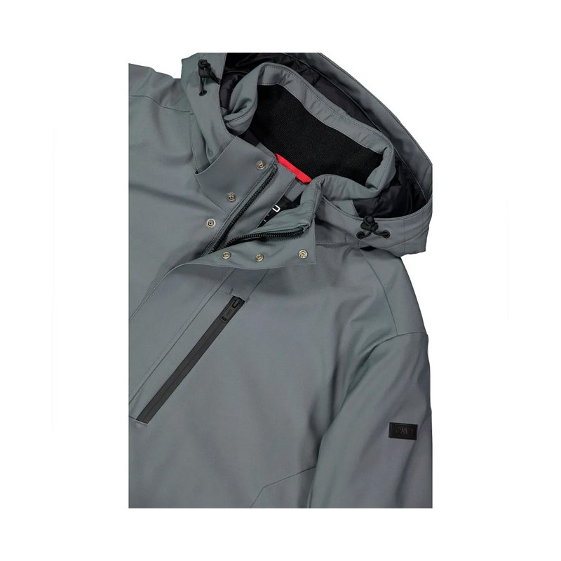 Parka Cmp SNAPS HOOD Grey