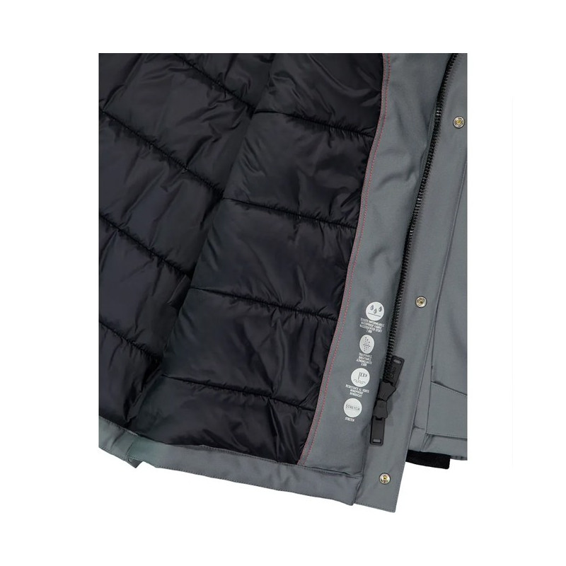 Anorakki Cmp SNAPS HOOD Grey