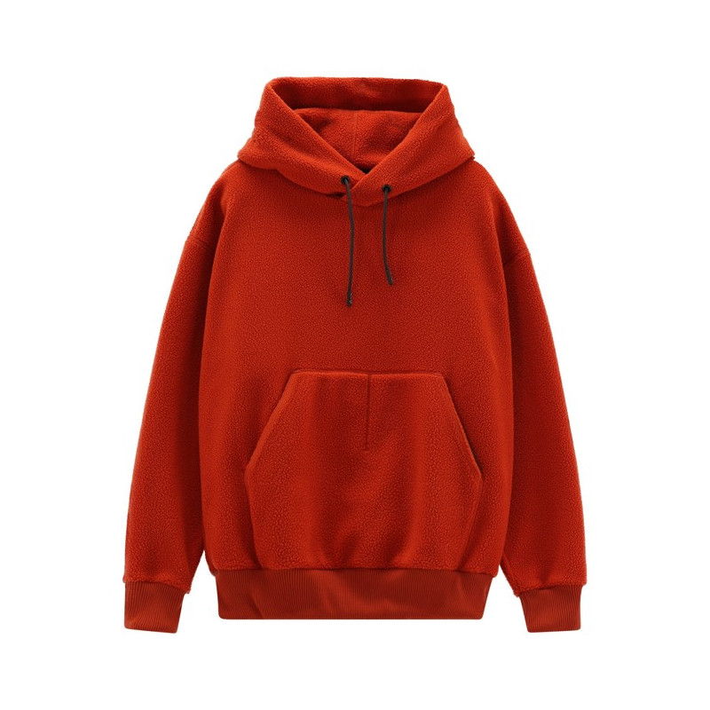 Bluza Cmp MAN SWEAT FIX HOOD Rust