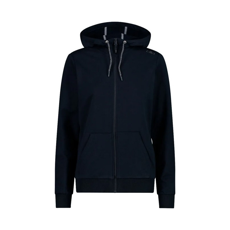 Sweatshirt Cmp FIX HOOD B.BLUE-GREY