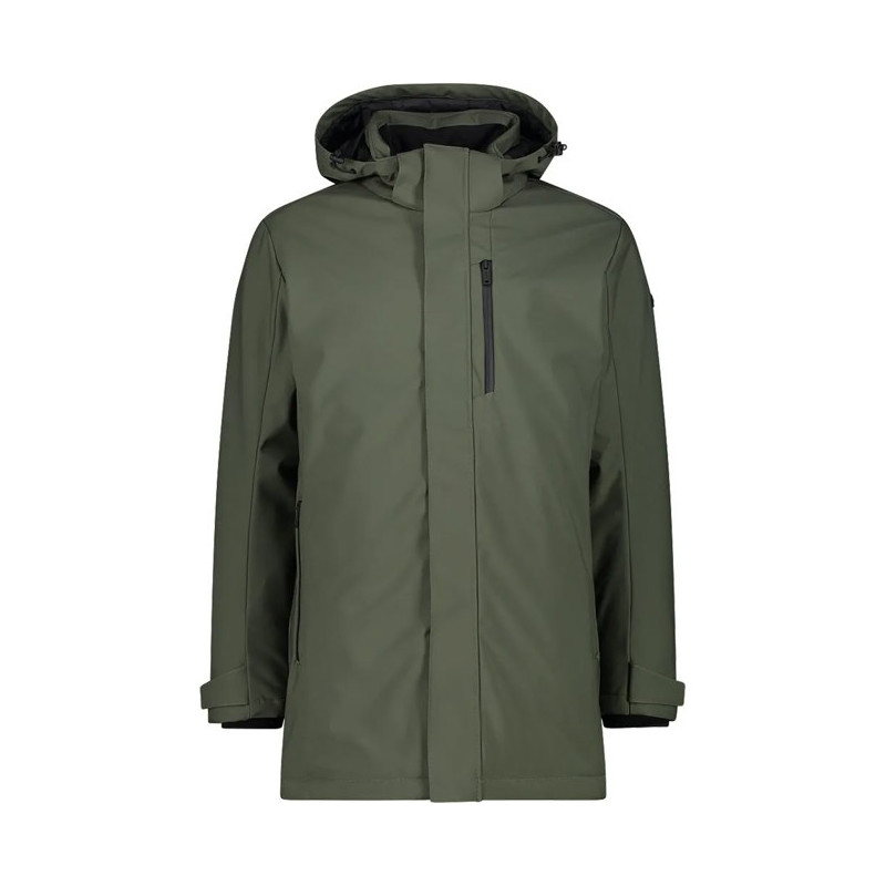 Parka Cmp SNAPS HOOD OIL GREEN