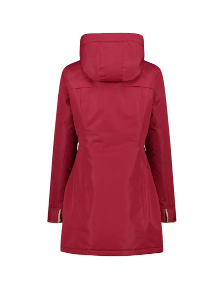 Parka Cmp WOMAN FIX HOOD ANEMONE