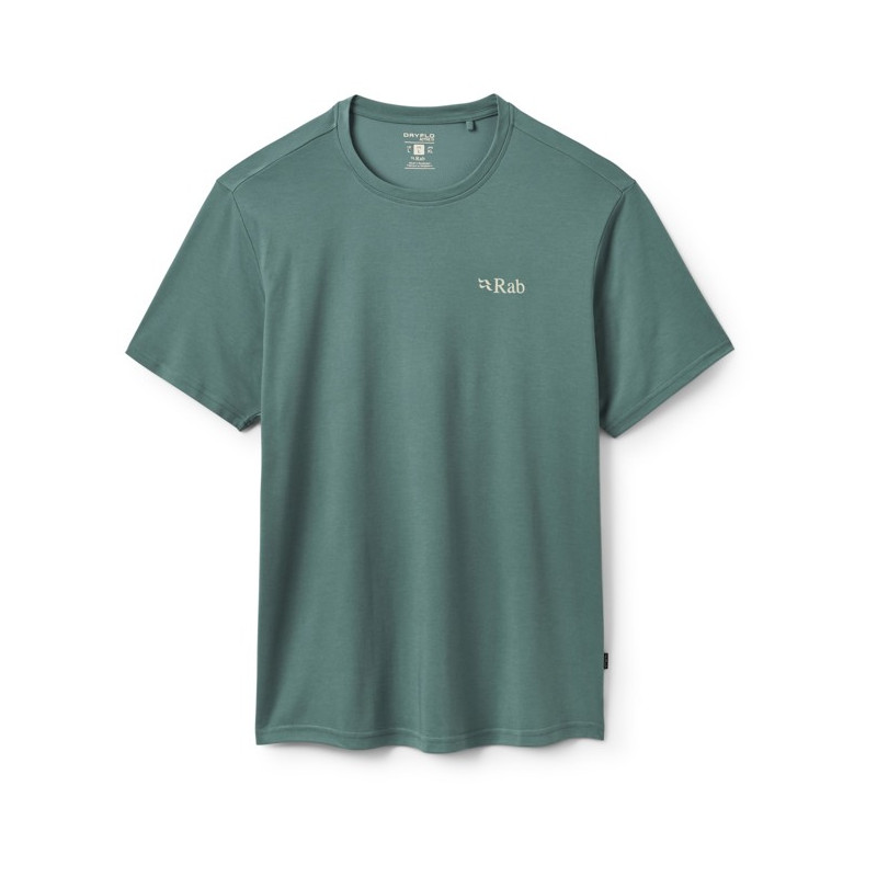Póló Rab CRIMP ELEVATION TEE Sage