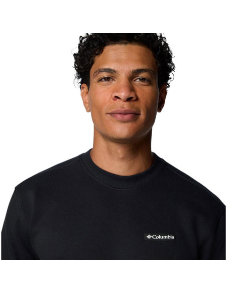 Pulóver Columbia MERIDIAN CREEK CREW BLACK