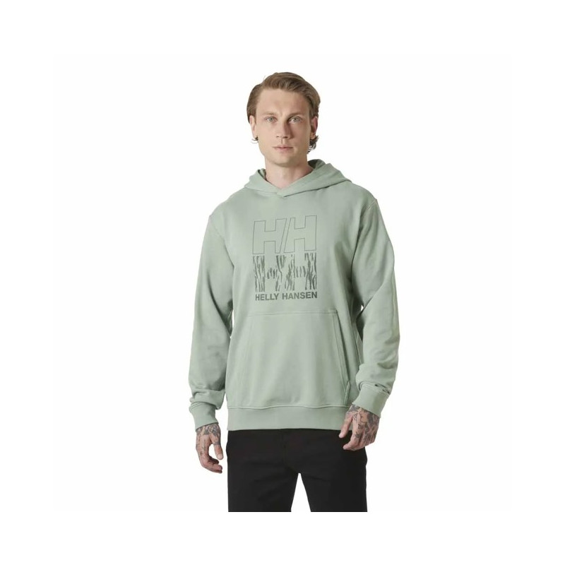 Mikina Helly Hansen CORE GRAPHIC Eucalyptus