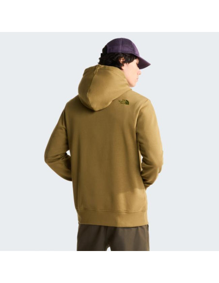 Megztinis The North Face M DREW PEAK LIGHT REGULAR HO Cedar/Woodl