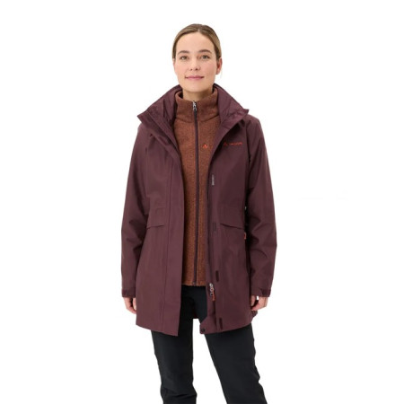 Anorakki Vaude IDRIS 3IN1 PARKA IV Dark Oak