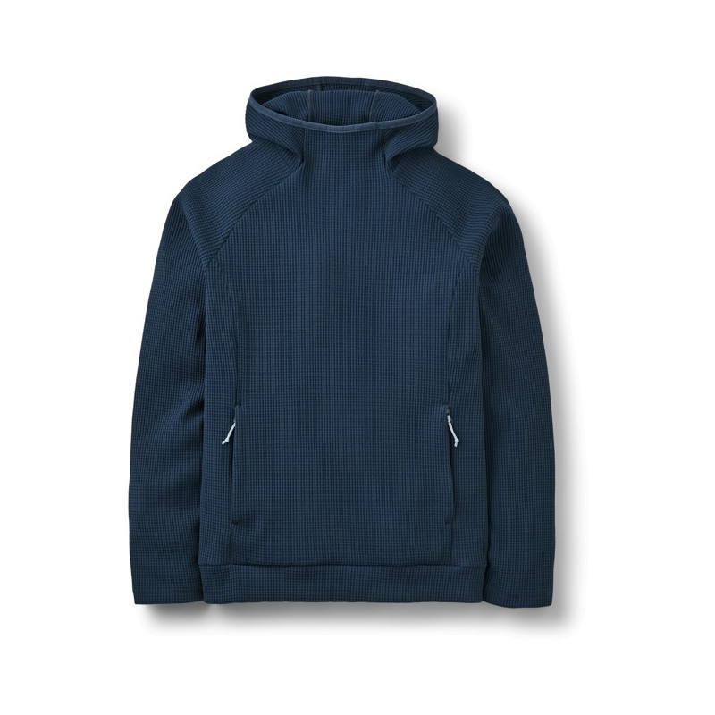 Felpa Rab HEPTON PULLOVER HOODY WMNS Tempest Blue