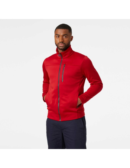 Polaire Helly Hansen CREW FLEECE JKT Red