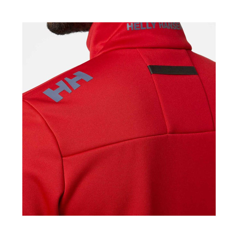 Polarfleece Helly Hansen CREW FLEECE JKT Red