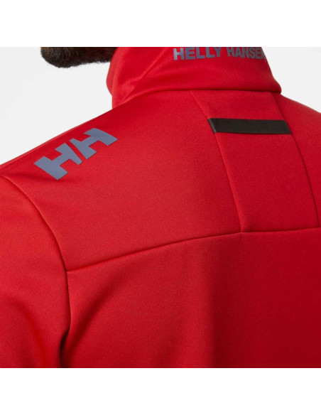 Polar Helly Hansen CREW FLEECE JKT Red