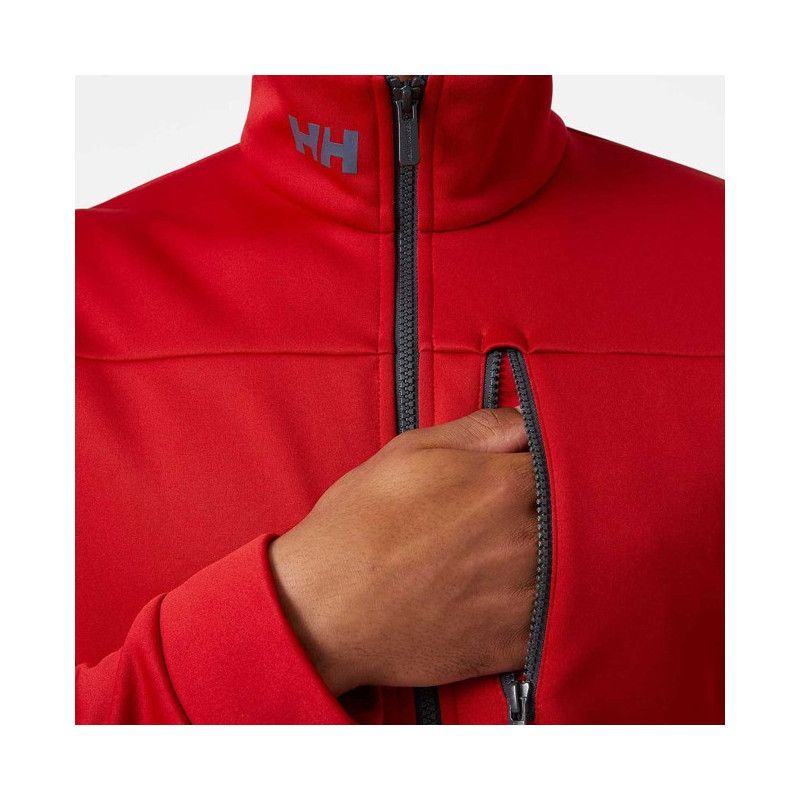 Polarfleece Helly Hansen CREW FLEECE JKT Red