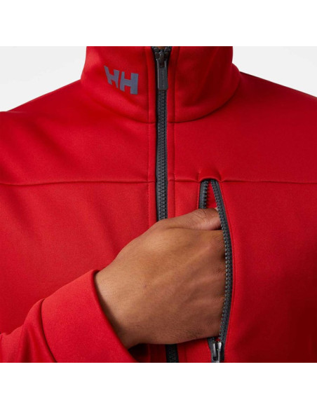 Polarfleece Helly Hansen CREW FLEECE JKT Red