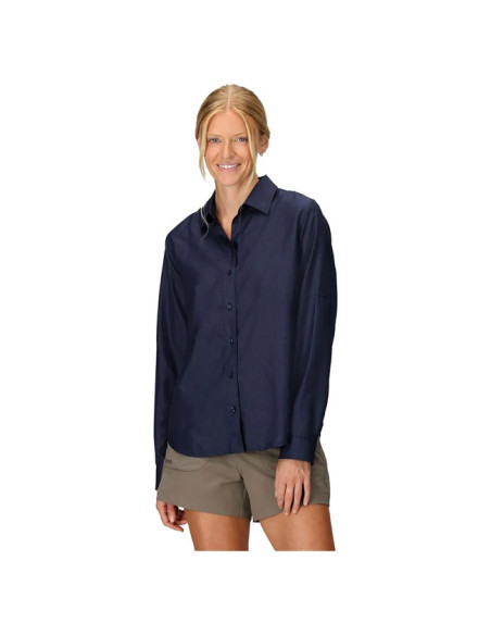 Camiseta Marmot AIREXCHANGE LS Arctic Navy