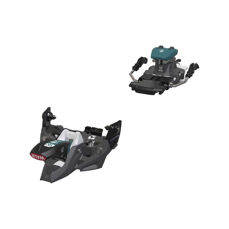 Bindings Marker ALPINIST JR LT Anthracite-Whit 9