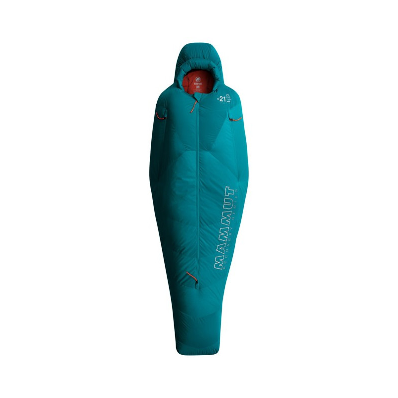 Saco-cama Mammut MUJER PROTECT DOWN -21C Petrol