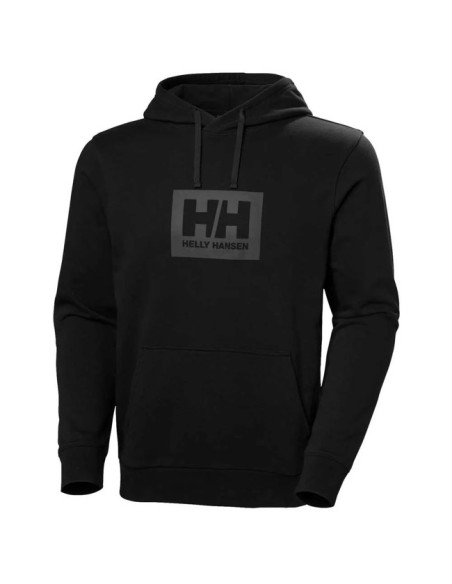 Pulóver Helly Hansen BOX HOODIE Black
