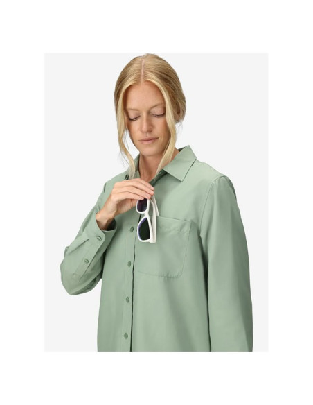 Marškinėliai Marmot AIREXCHANGE SOLARSHIELD LS SHIRT Agate