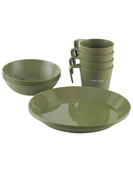 Rinkinys Easy Camp MOSS 4 DINE SET serv. mesa 4 serv