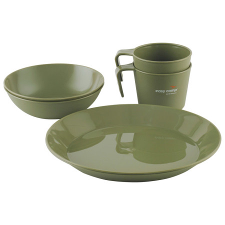 Assiette Easy Camp MOSS 2 DINE SET serv. mesa 2 serv