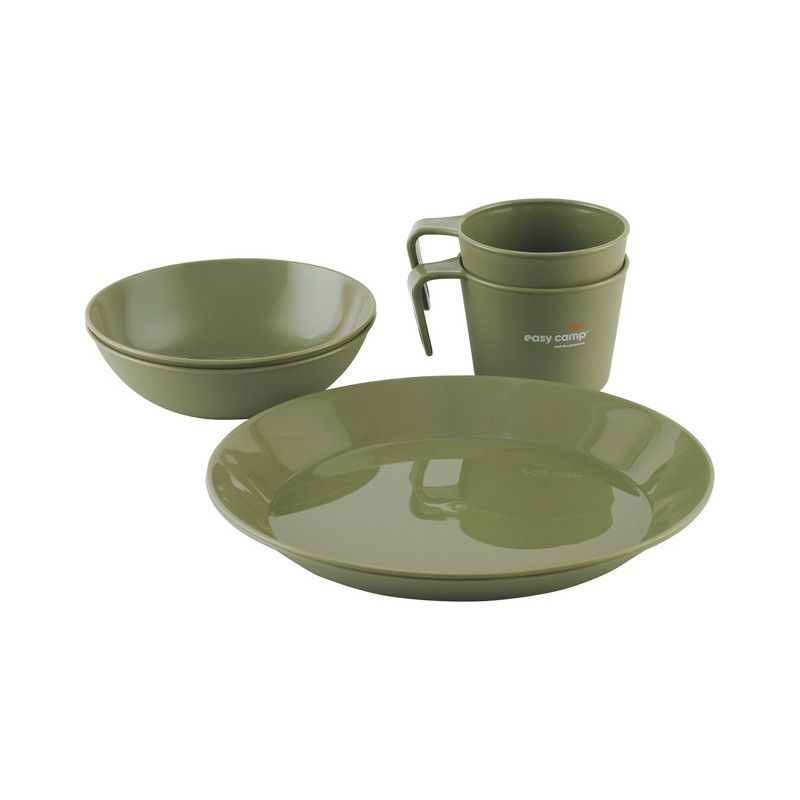Talerz Easy Camp MOSS 2 DINE SET serv. mesa 2 serv