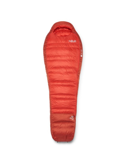 Schlafsack Rab ALPINE -12C Dark Horizon/Red REG-LZ