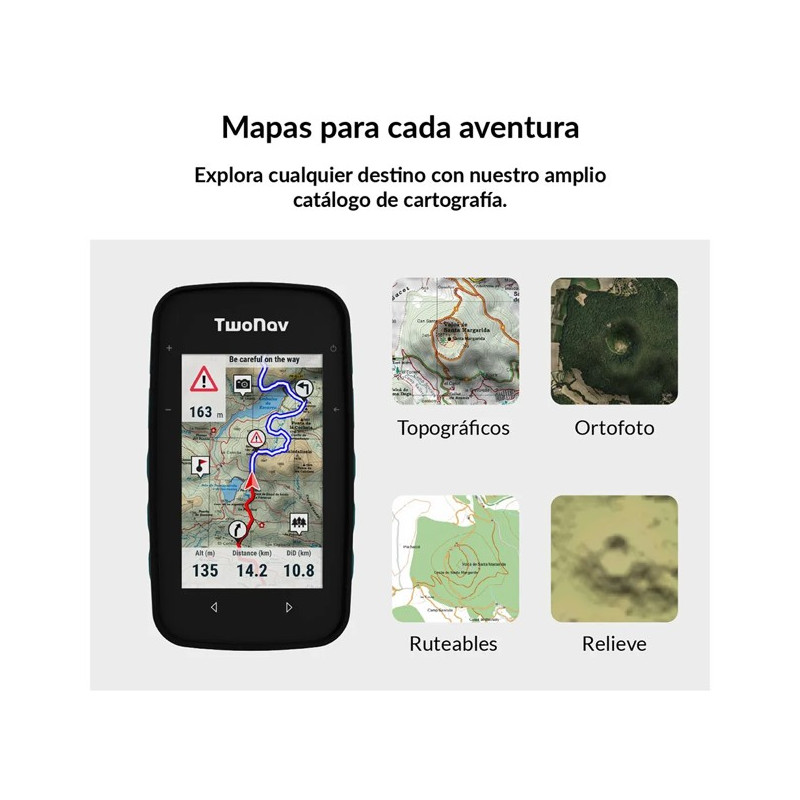 GPS Twonav CROSS PLUS (64 GB) + ESPAÑA TOPO FULL