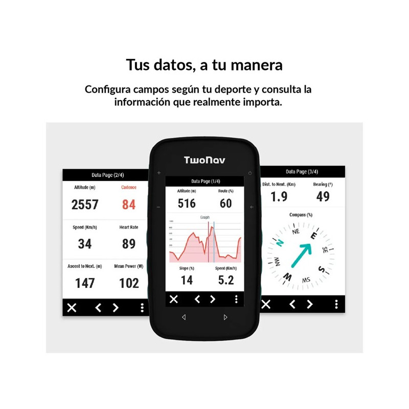 GPS Twonav CROSS PLUS (64 GB) + ESPAÑA TOPO FULL