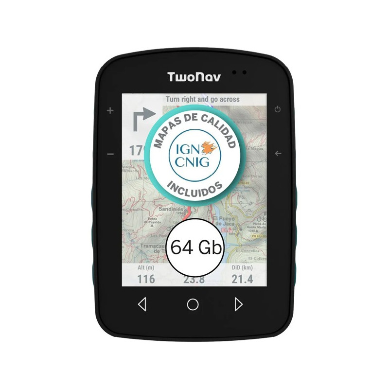 GPS Twonav TERRA (64 GB) + ESPAÑA TOPO FULL