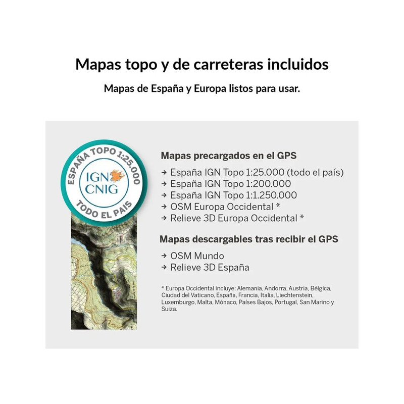 GPS Twonav TERRA (64 GB) + ESPAÑA TOPO FULL