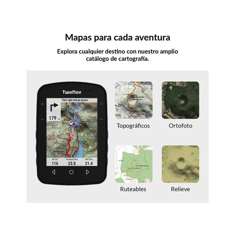 GPS Twonav TERRA (64 GB) + ESPAÑA TOPO FULL