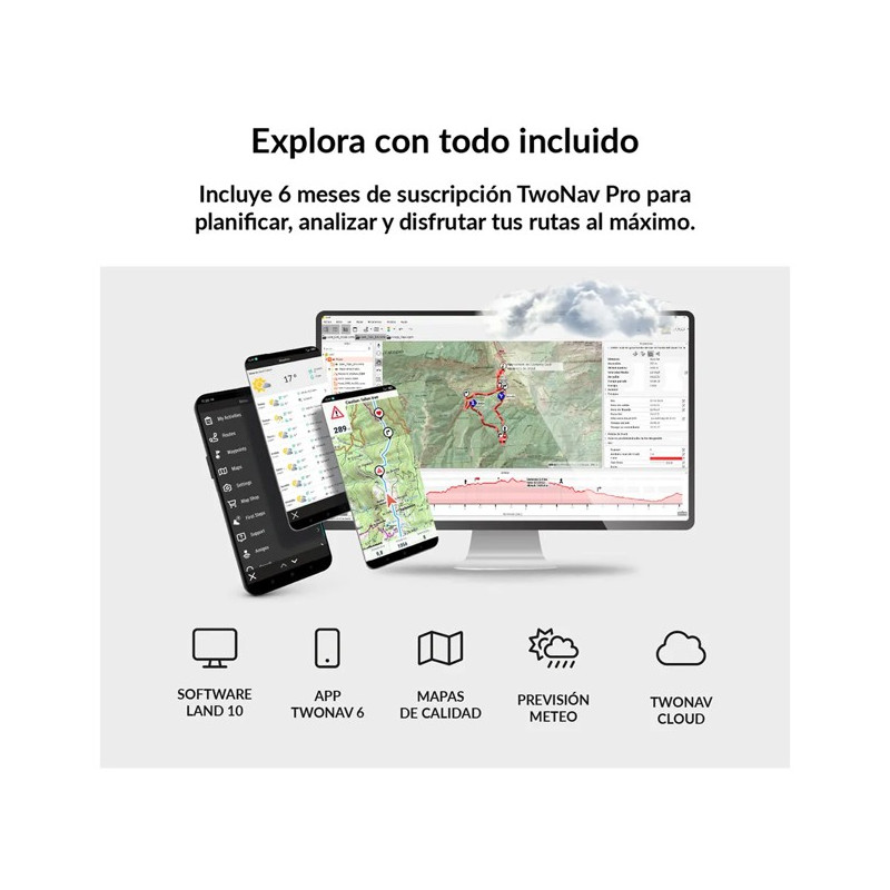 GPS Twonav TERRA (64 GB) + ESPAÑA TOPO FULL