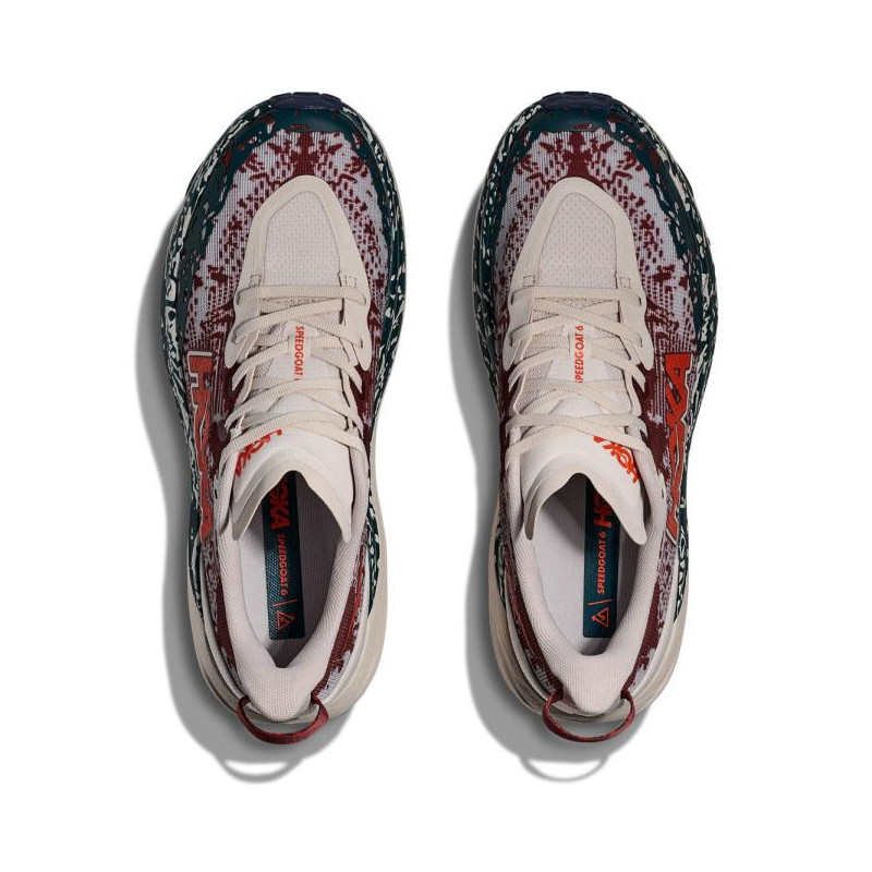 Turistická obuv Hoka SPEEDGOAT 6 Putty/Blue Twil