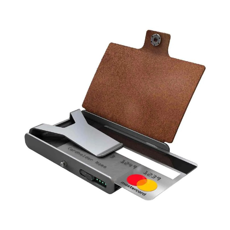 Cartera Led Lenser Wallet linterna 150 lm MARRON