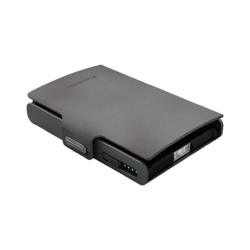 Cartera Led Lenser Wallet linterna 150 lm GRIS