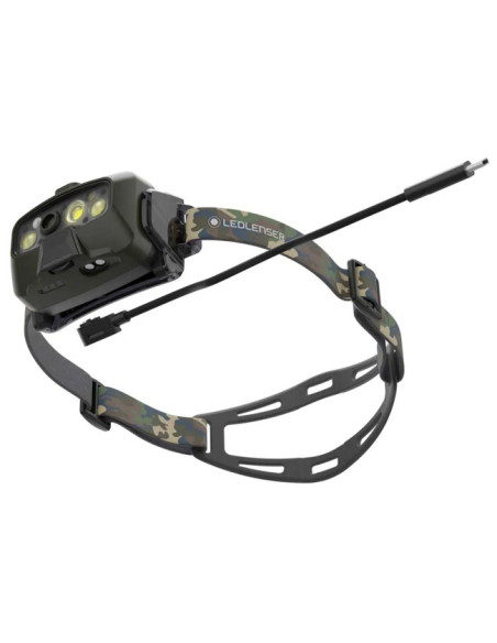 Fejlámpa Led Lenser HF8R CORE RGB CAMUFLAJE 1600 lm