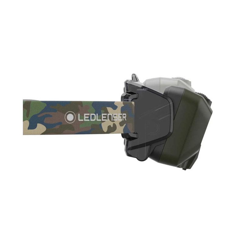 Fejlámpa Led Lenser HF8R CORE RGB CAMUFLAJE 1600 lm