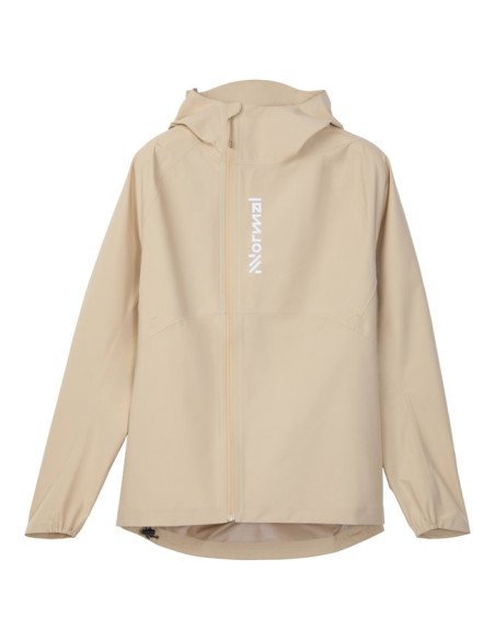 Jakke Nnormal TRAIL RAIN 02 Beige
