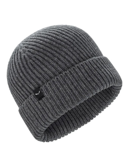Hoed Salewa RE-ZEBRU KNIT BEANIE Light Grey Melange