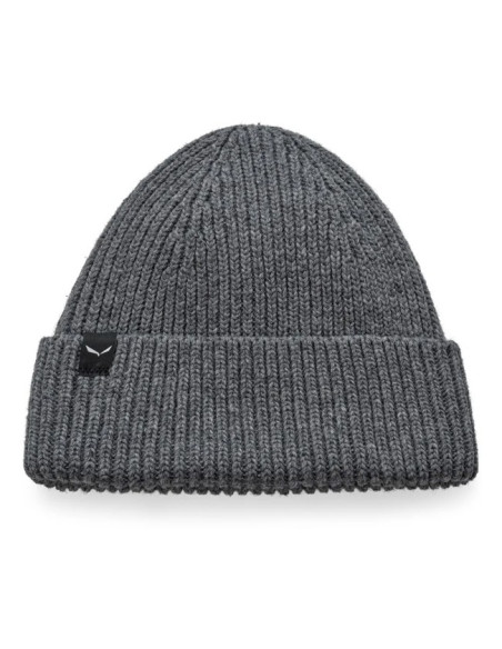 Klobouk Salewa RE-ZEBRU KNIT BEANIE Light Grey Melange