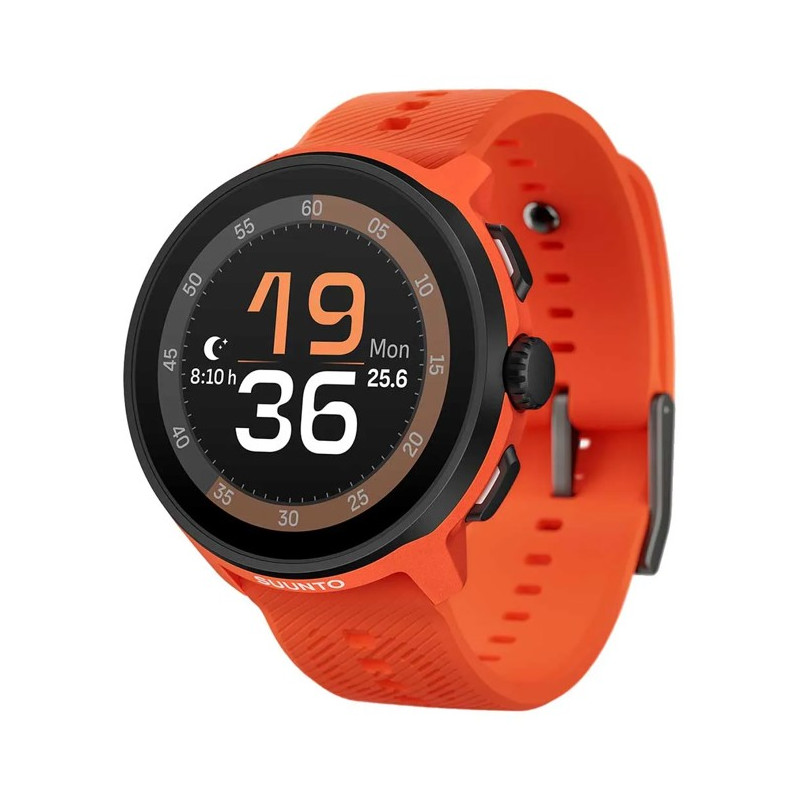 Ur Suunto RUN CORAL ORANGE SILICONE STRAP