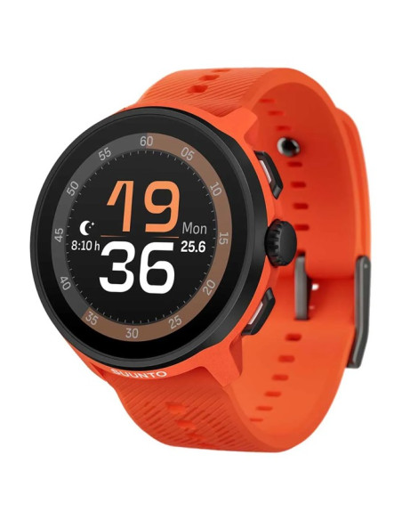 Óra Suunto RUN CORAL ORANGE SILICONE STRAP