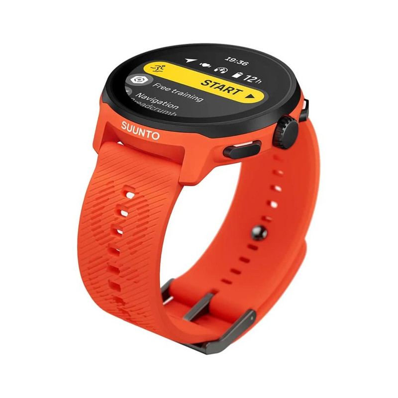 Montre Suunto RUN CORAL ORANGE SILICONE STRAP