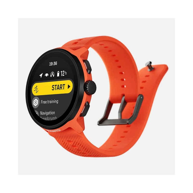 Klocka Suunto RUN CORAL ORANGE SILICONE STRAP