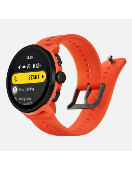 Uhr Suunto RUN CORAL ORANGE SILICONE STRAP