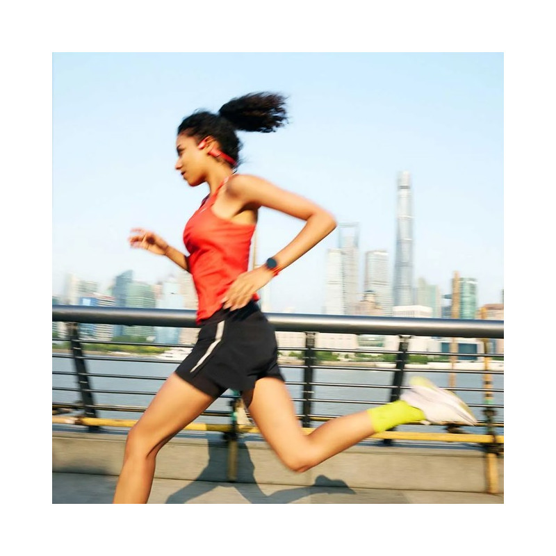 Óra Suunto RUN CORAL ORANGE SILICONE STRAP