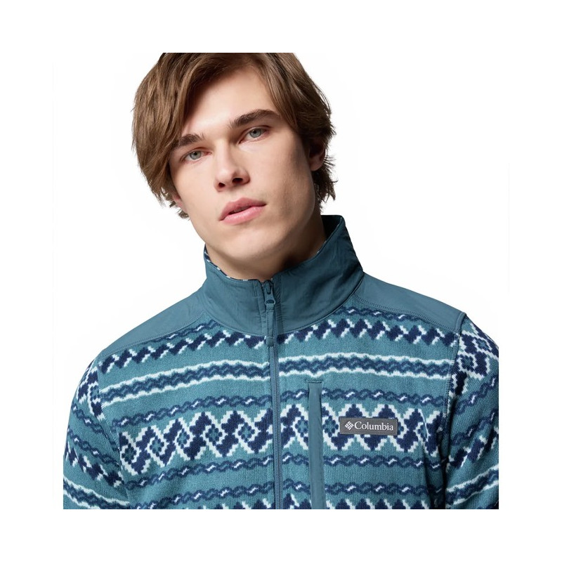 Fleece Columbia WEATHER PRINTED HZ II